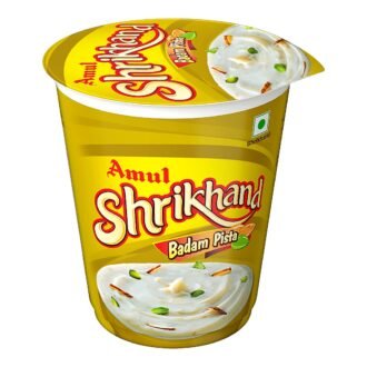 AMUL SHRIKHAND ALMOND PIS 500G, topdesimart, top desi mart