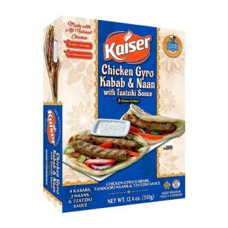 COLONEL KABABZ CHKN GYRO KABAB - NAAN 350G, topdesimart, top desi mart
