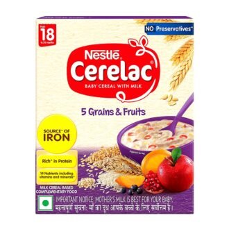 CERELAC 5 GRAINS & FRUITS 300G, topdesimart, top desi mart