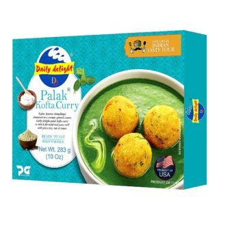 DAILY DELIGHT PALAK KOFTA CURRY 283G, topdesimart, top desi mart