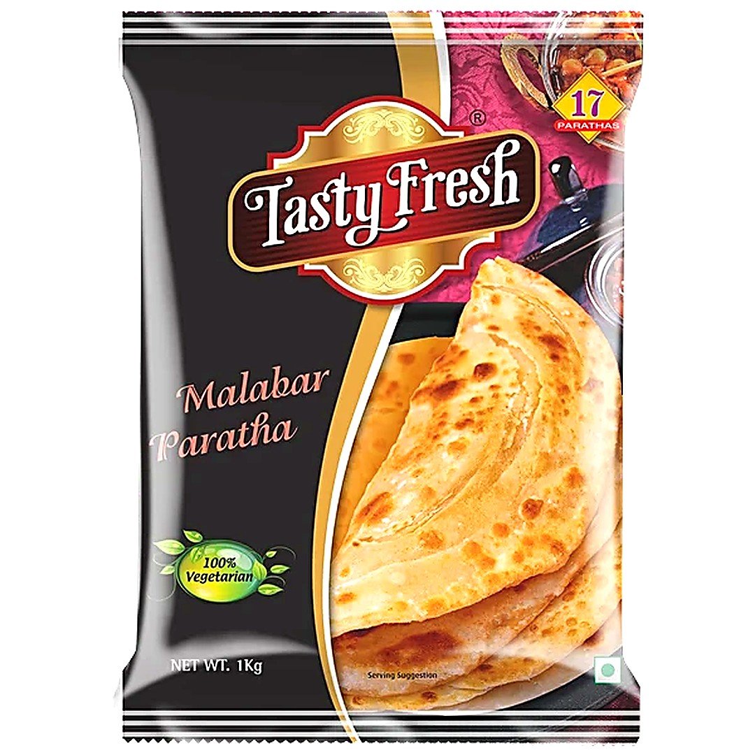 TASTY FRESH MALABAR PARATHA 1KG, topdesimart, top desi mart