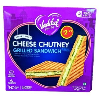 VADILAL CHEESE CHTNY SANDWICH 215G, topdesimart, top desi mart