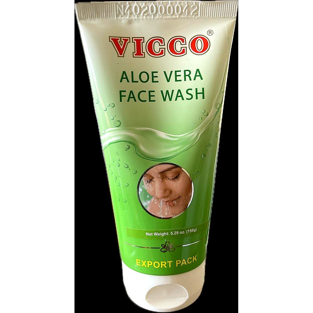 VICCO ALEOVERA FACEWASH 150G, topdesimart, top desi mart