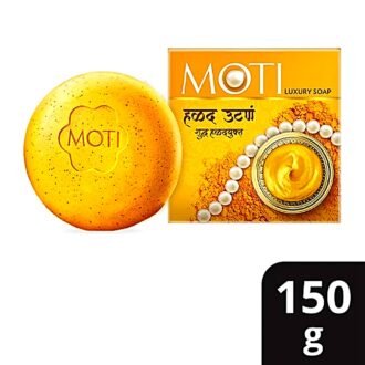 MOTI HALDI SOAP 150G, topdesimart, top desi mart
