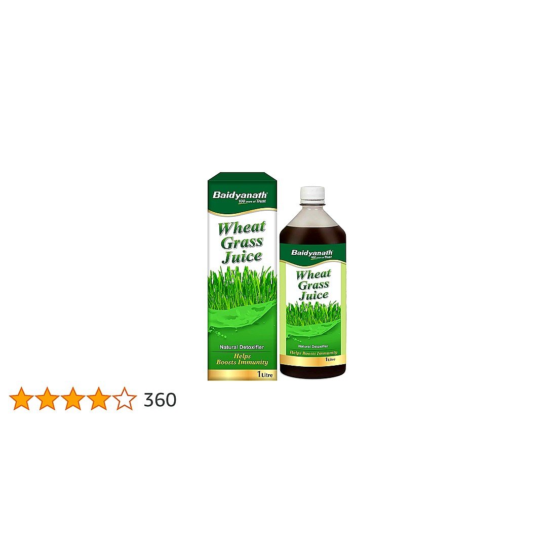 BAIDHYANATH WHEAT GRASS JUICE 1LT, topdesimart, top desi mart