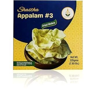 SHASTHA TAPIOCA APPALAM 300G, topdesimart, top desi mart