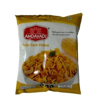 AMDAVADI KAJU CORN FLAKES 360G, topdesimart, top desi mart