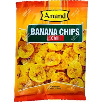 ANAND BANANA CHIP CHILLI 340G, topdesimart, top desi mart