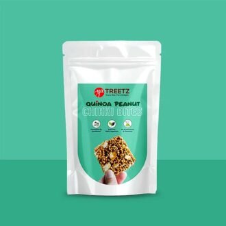 CRUNCHY DELIGHT QUINOA PEANUT CHIKKI 275G, topdesimart, top desi mart