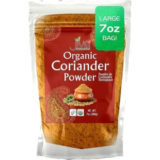 JIVA ORGANIC CORIANDER POWDER 7OZ, topdesimart, top desi mart