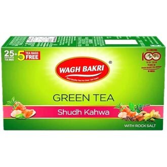WAGH BAKRI KAHWA GREEN TEA 25PCK, topdesimart, top desi mart