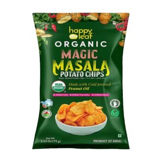 AHA ORG Mirch Masala POTATO CHIPS 75G, topdesimart, top desi mart