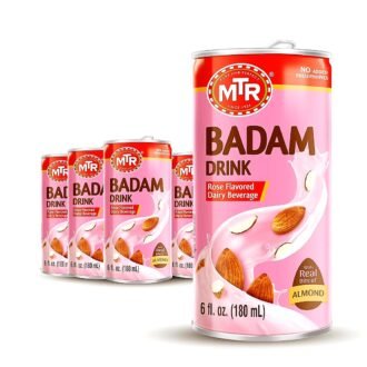 MTR BADAM DRINK ROSE 6PACK, topdesimart, top desi mart