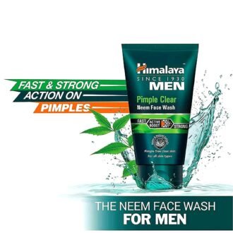 HIMALAYA MEN NEEM FACE WASH 100GM, topdesimart, top desi mart
