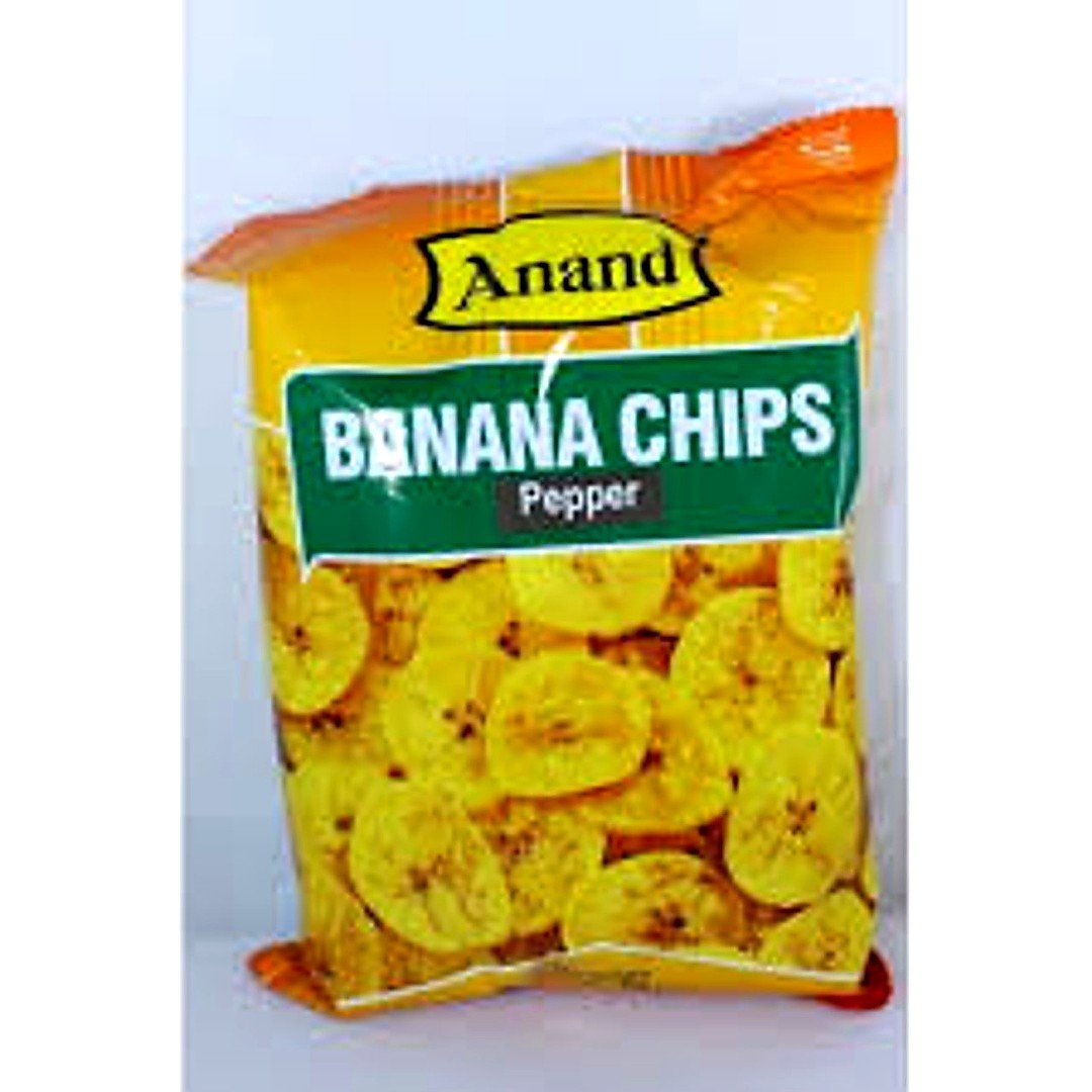 ANAND BANANA CHIPS PEPPER 170G, topdesimart, top desi mart