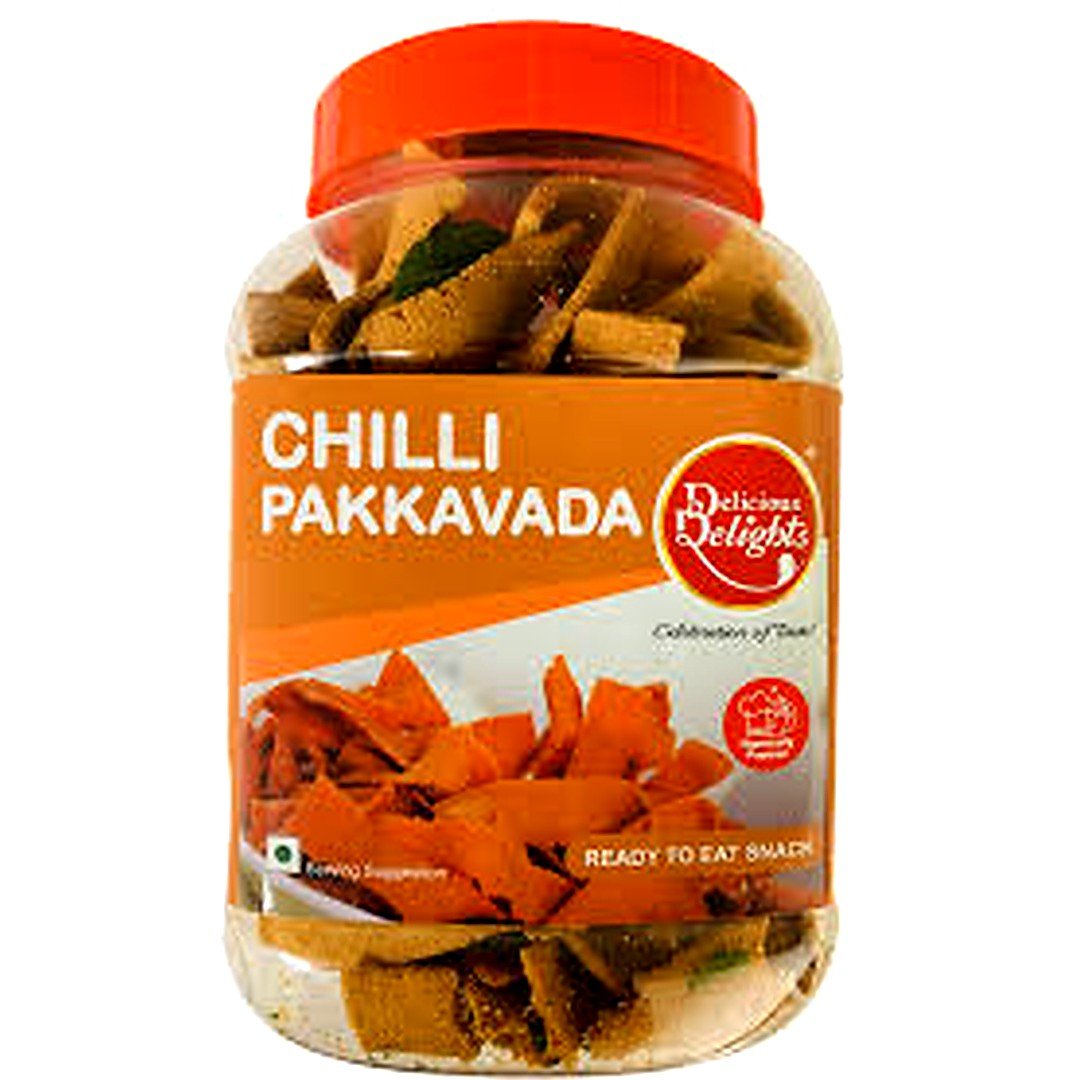 DAILY DELIGHT CHILLI PAKKAVADA 175G, topdesimart, top desi mart