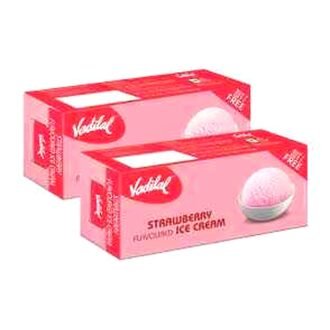 VADILAL STRAWBERRY ICECREAM 500ML, topdesimart, top desi mart