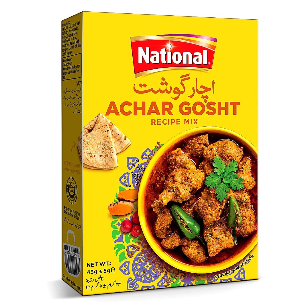 NATIONAL ACHAR GHOST MIX 43G, topdesimart, top desi mart