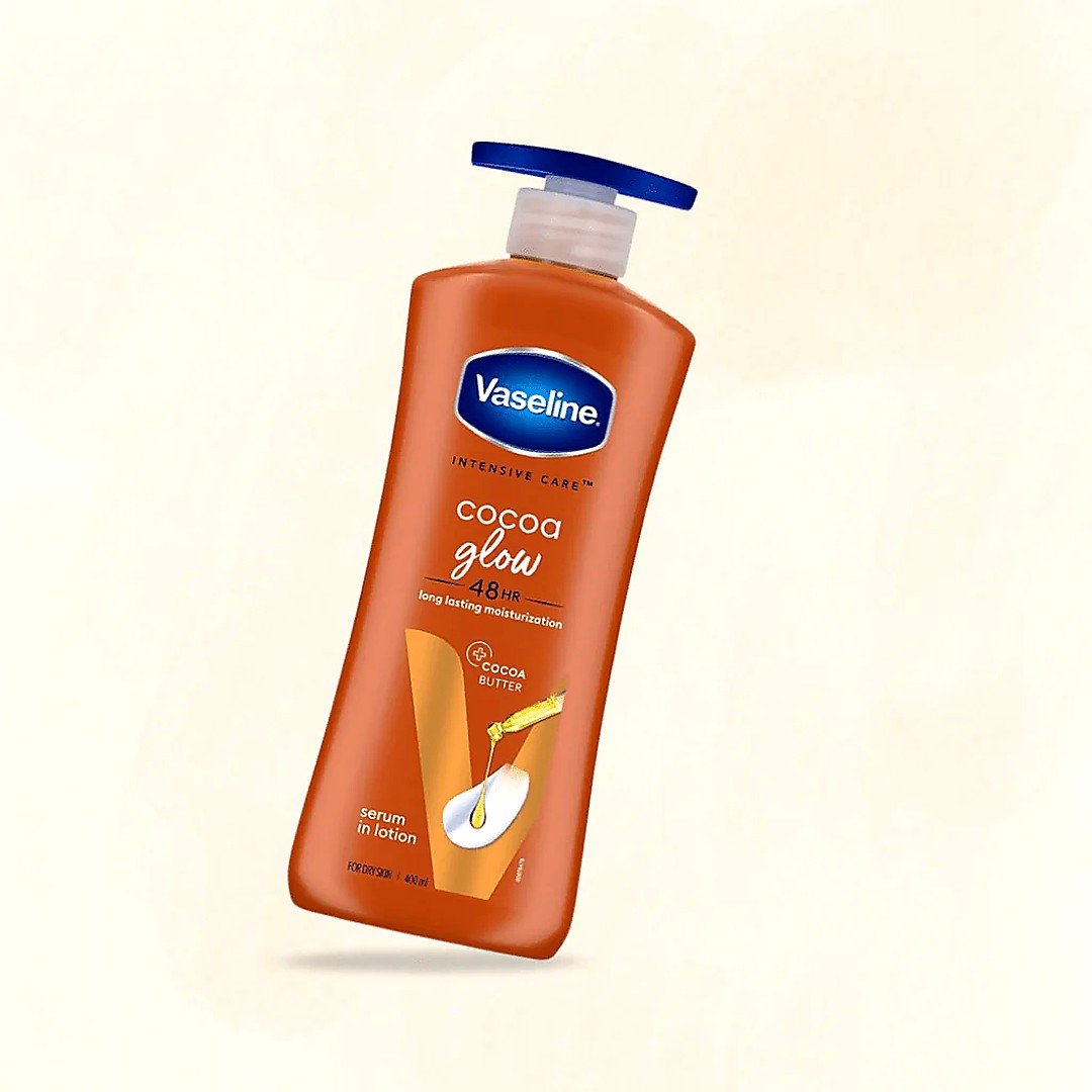 VASELINE COCOA GLOW 400ML, topdesimart, top desi mart