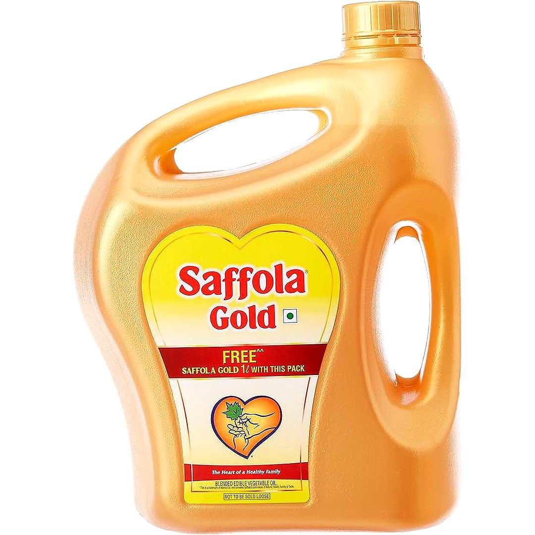 SAFFOLA GOLD OIL 5 LTRS, topdesimart, top desi mart