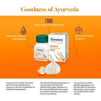 HIMALAYA lasuna 60 tablets, topdesimart, top desi mart