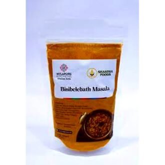 MYLAPORE KITCHENS BISIBELEBATH MASALA 100G, topdesimart, top desi mart