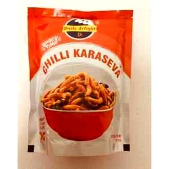 DAILY DELIGHT CHILLI KARASEVA 250G, topdesimart, top desi mart