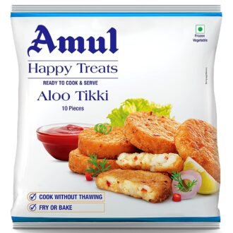 AMUL ALOO TIKKI 10PCS, topdesimart, top desi mart