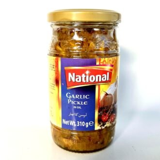 NATIONAL GARLIC PICKLE 310G, topdesimart, top desi mart