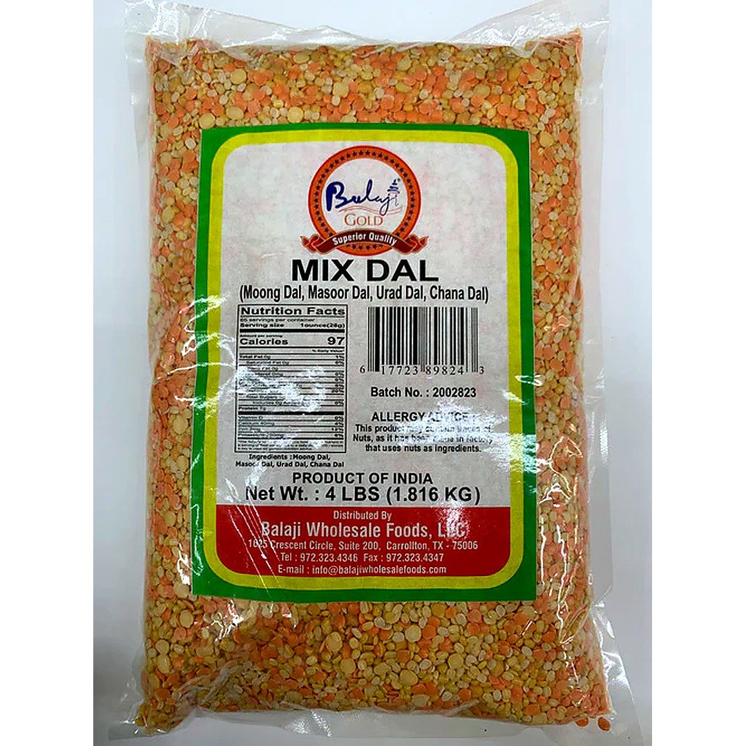 BALAJI GOLD MIX DAL 2LB, topdesimart, top desi mart