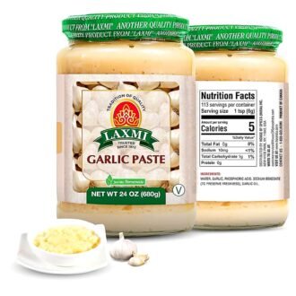 LAXMI GARLIC PASTE 24OZ, topdesimart, top desi mart