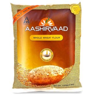 AASHIRVAAD WHOLE W ATTA 4LB, topdesimart, top desi mart