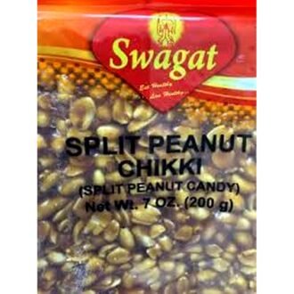 SWAGAT PEANUT SPLIT LADDU 200G, topdesimart, top desi mart