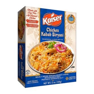 COLONEL KABABZ CICKEN KEBAB BIRYANI 340G, topdesimart, top desi mart