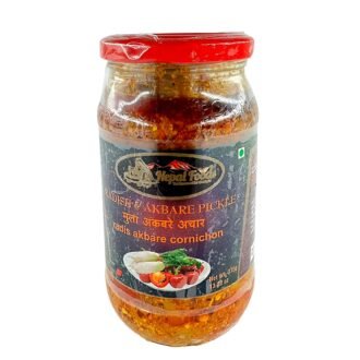 NEPAL FOODS RADISH PICKLE 375G, topdesimart, top desi mart
