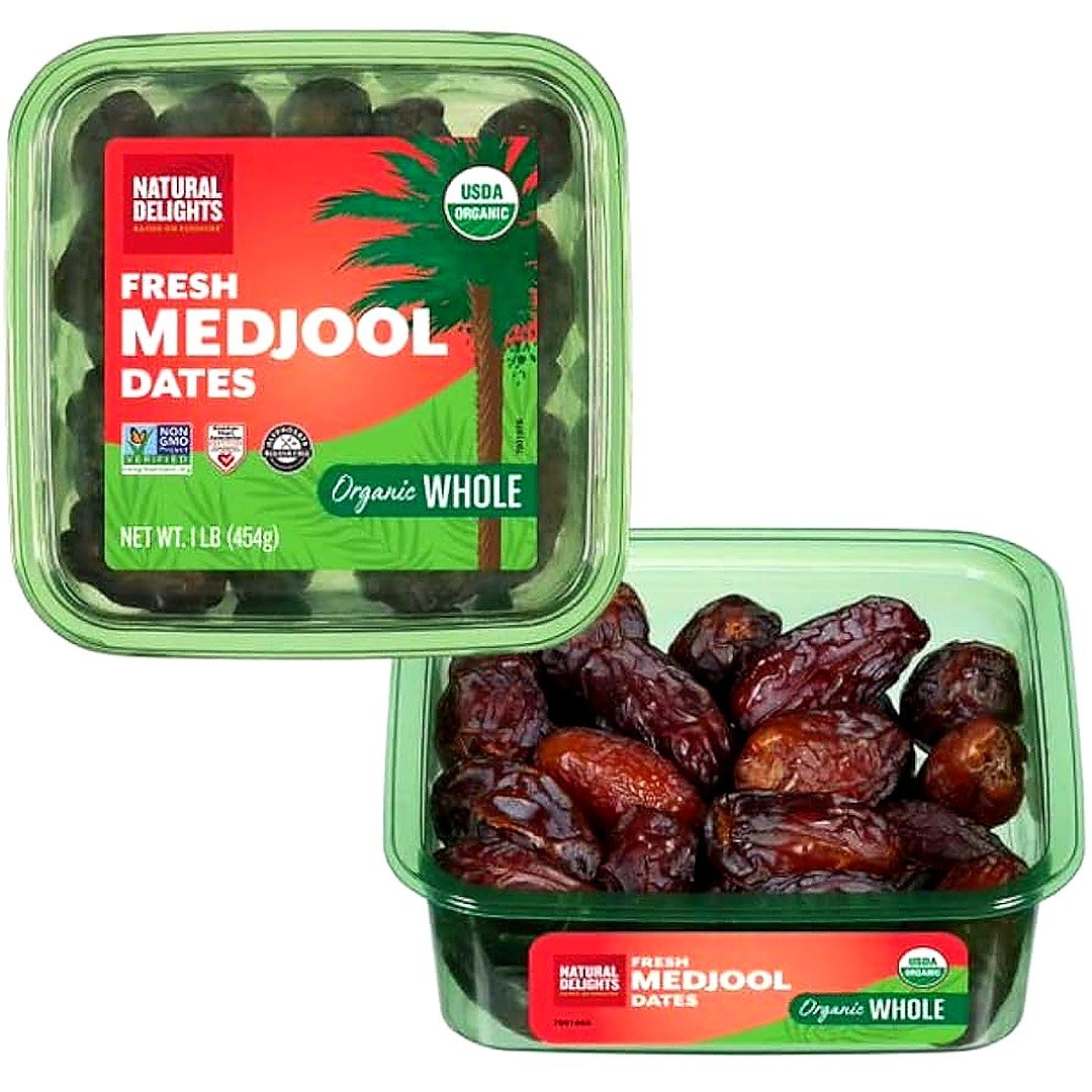 NATURAL DELIGHTS MEDJOOL DATES WHOLE 4LB, topdesimart, top desi mart