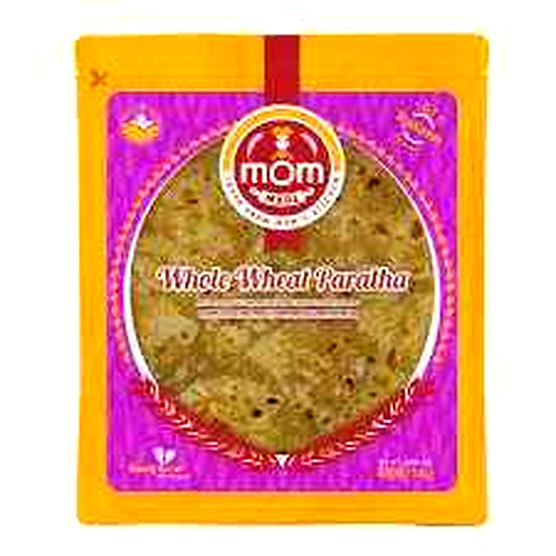 MOM WHOLE WHEAT PARATHA 400G, topdesimart, top desi mart