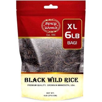 SPICY WORLD BLACK RICE 6LB, topdesimart, top desi mart