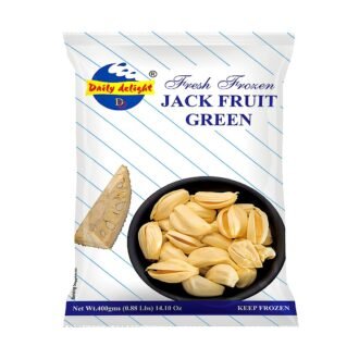 DAILY DELIGHT JACKFRUIT GREEN SLICED 400G, topdesimart, top desi mart