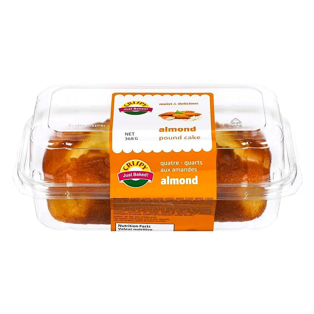 CRISPY POUND CAKE ALMOND 368G, topdesimart, top desi mart