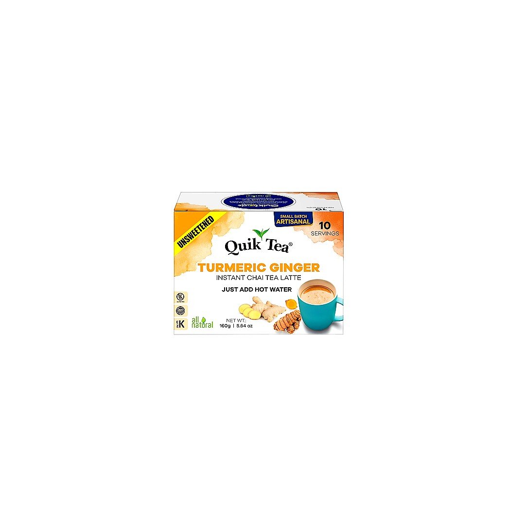QUICKTEA UNSWT TURGNGR 10PCK, topdesimart, top desi mart