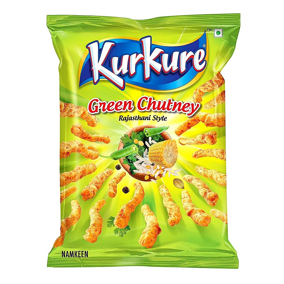 KURKURE GREEN CHILLI CHTNY 70G, topdesimart, top desi mart
