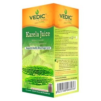 VEDIC KARELA JUICE 500ML, topdesimart, top desi mart