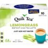 QUICKTEA VGN LEMONGRASS 10PCK, topdesimart, top desi mart