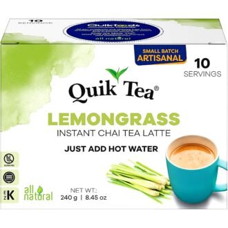 QUICKTEA VGN LEMONGRASS 10PCK, topdesimart, top desi mart
