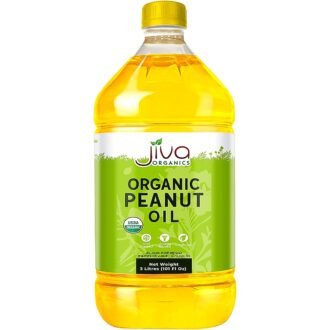 JIVA ORGANIC COLD PRESSED PEANUT OIL 3L, topdesimart, top desi mart