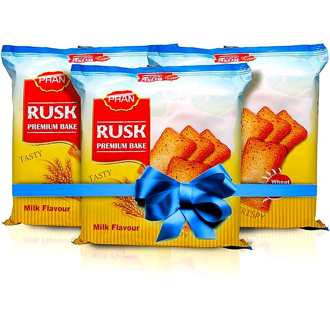 PRAN RUSK MILK FLVR 200G, topdesimart, top desi mart
