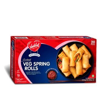 VADILAL VEG SPRING ROLL 50PC, topdesimart, top desi mart