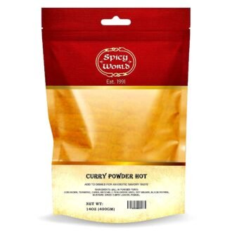 SPICY WORLD CURRY POWDER HOT 2LB, topdesimart, top desi mart