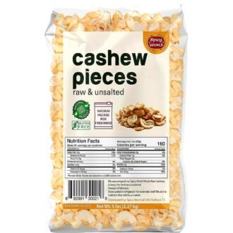 SPICY WORLD CASHEW PIECES 5LB, topdesimart, top desi mart